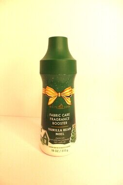 BATH & BODY WORKS Fabric Care Fragrance Booster Vanilla Bean Noel‎ 18 oz New